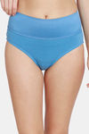 Zivame Anti-Microbial High Rise Full Coverage Tummy Tucker Hipster Panty (Pack of 2) - Multicolor — thumbnail 2